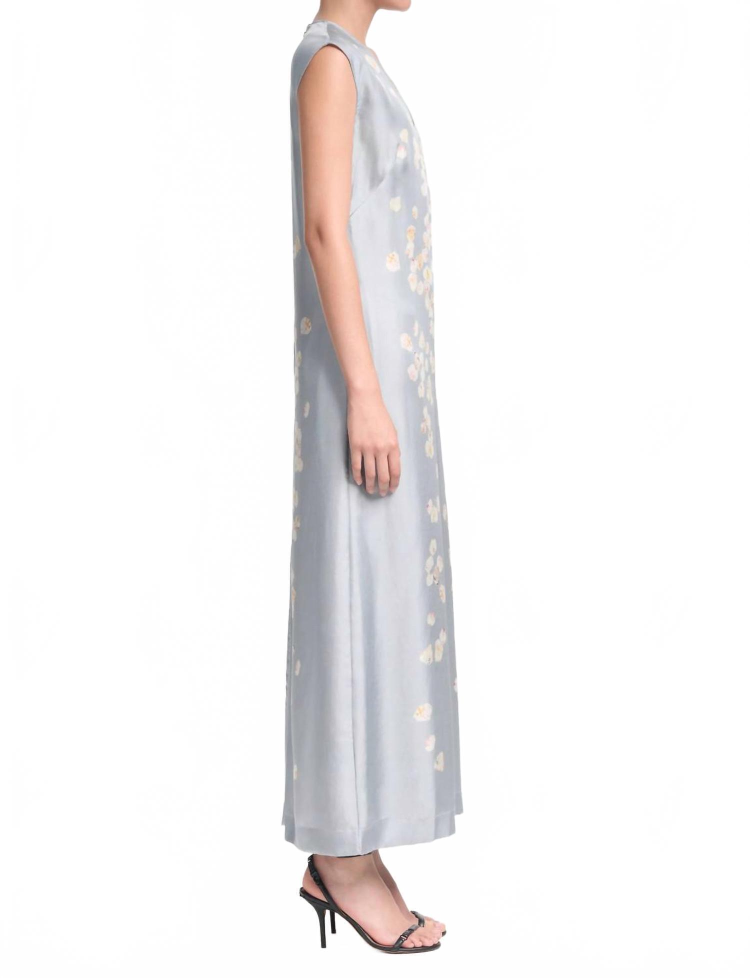 New Altuzarra Cherie Maxi Dress In Storm Petals — image 3 of 4